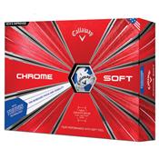12 Balles de golf Chrome Soft 18 Truvis