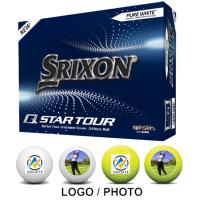 12x12 Balles SRIXON Logotées Q-Star Tour - Srixon <b style='color:red'>(dispo au 15 novembre 2022)</b>