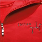 Sweat 1/2 Zip Layer (ZE06 rouge) - Tartan