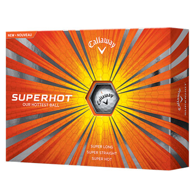 12 Balles de golf Superhot - Callaway