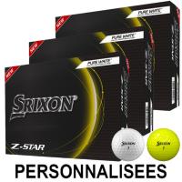 36 Balles SRIXON Personnalisées Z Star - Srixon