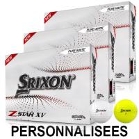 36 Balles SRIXON Personnalisées Zstar XV - Srixon <b style='color:red'>(dispo au 1 fevrier 2023)</b>