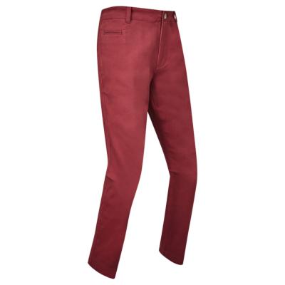 Pantalon Chino Coupe Fuselée bordeau (84485) - FootJoy