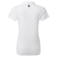 Polo Piqué Uni Femme blanc (88493) - FootJoy