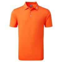 Polo Pique Etirable Uni orange (80131) - Footjoy