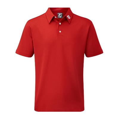 Polo Pique Etirable Uni Fit rouge (91825) - FootJoy