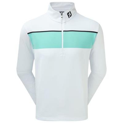 Pull Over Jersey Chill-Out Bande Poitrine blanc (90161) - FootJoy