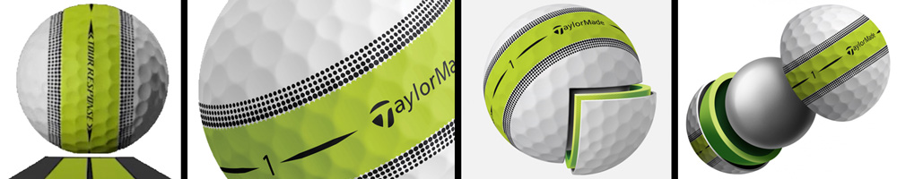 Balles Tour Response Stripe Taylormade Golf 2022