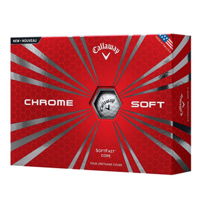 12 Balles de golf Chrome Soft - Callaway