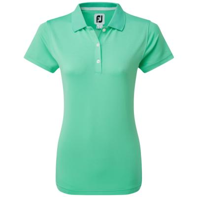 Polo Piqué Uni Femme vert (96306) - FootJoy