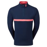 Pull Over Chill-Out avec bande marine/rose (81630) - Footjoy