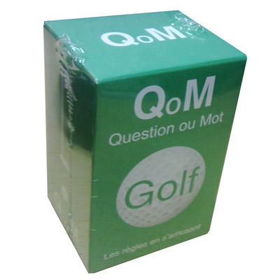 Jeu QoM Question ou Mot Golf - Golfleader