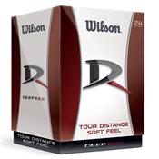 24 Balles de golf Deep Red Tour Distance - Wilson