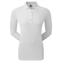 Polo manches longues protection solaire blanc Femme (80190) - Footjoy