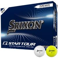 12 Balles de golf Q-STAR Tour 2022 (10321713) - Srixon <b style='color:red'>(dispo au 10 mai 2023)</b>