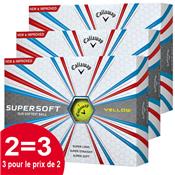 3x12 Balles de golf Supersoft - Callaway