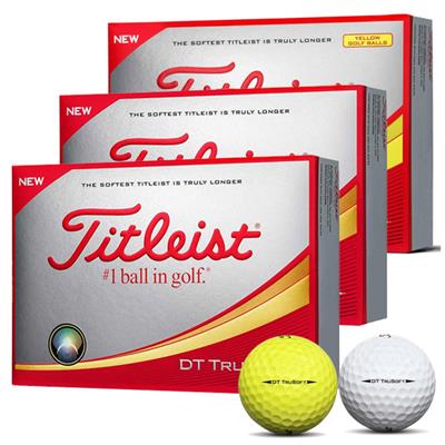 3x12 Balles de golf DT TruSoft 2018 - Titleist