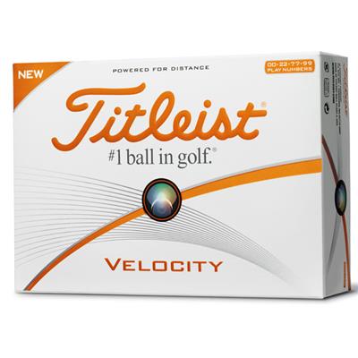 12 Balles de golf Velocity 2016 - Titleist