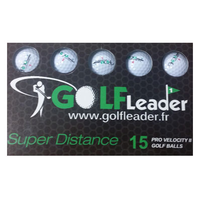 15 Balles de golf Golfleader