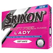 12 Balles de golf SOFT FEEL Femme - Srixon