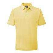 Polo Pique Etirable Uni Fit jaune (91839)