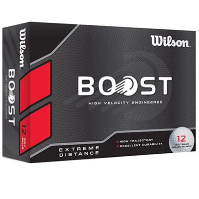 12 Balles de golf Boost (WGWR59000) - Wilson