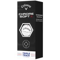 12 Balles de golf Chrome Soft X Triple Track - Callaway
