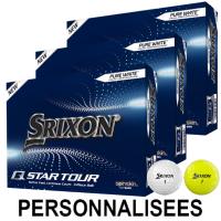 36 Balles SRIXON Personnalisées Q-Star Tour (10294480) <b style='color:red'>(dispo au 1 juillet 2022)</b>