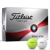 12 Balles de golf Pro V1x 2023 - Titleist <b style='color:red'>(En précommande)</b>