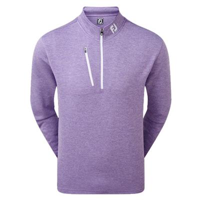 Pull Over Chill-Out à fines rayures Violet / Blanc (90377) - FootJoy