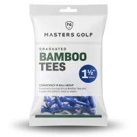 Tees Gradués en bambou bleu 38mm 1 1/2'' (25 tees / TEB0023) - Masters