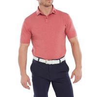 Polo Chiné Collar rouge (80138) - Footjoy