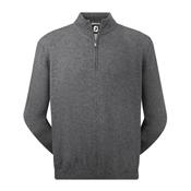 Pull Over Lambswool Col 1/2 Zip Coupe-vent anthracite (95392)