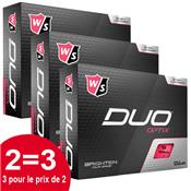 3x12 Balles de golf DUO Soft (WGWP50050) - Wilson