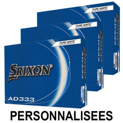 36 Balles SRIXON Personnalisées AD333 - Srixon
