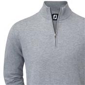 Pull Over Lambswool Col 1/2 Zip Coupe-vent gris (95431) - FootJoy