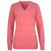 Pull Ribbed Coton Femme (rose) - Callaway