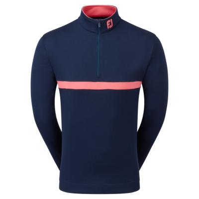 Pull Over Chill-Out avec bande marine/rose (81630) - Footjoy