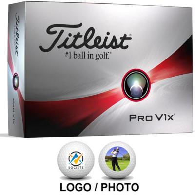 12x12 Balles TITLEIST Logotées Pro V1X - Titleist