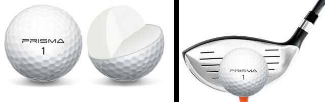 Balles de golf Prisma Titanium Masters Golf 2022